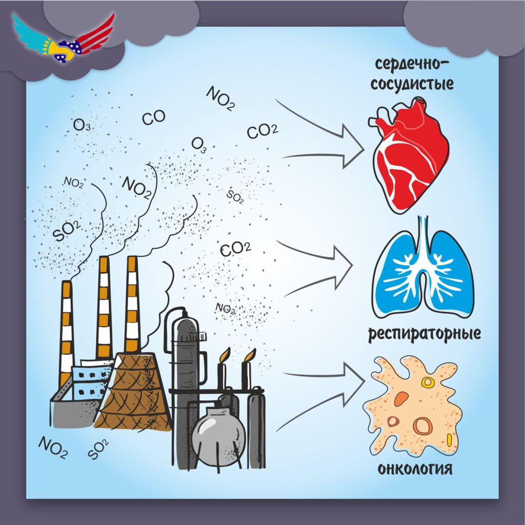 Загрязнение воздуха и здоровье человека